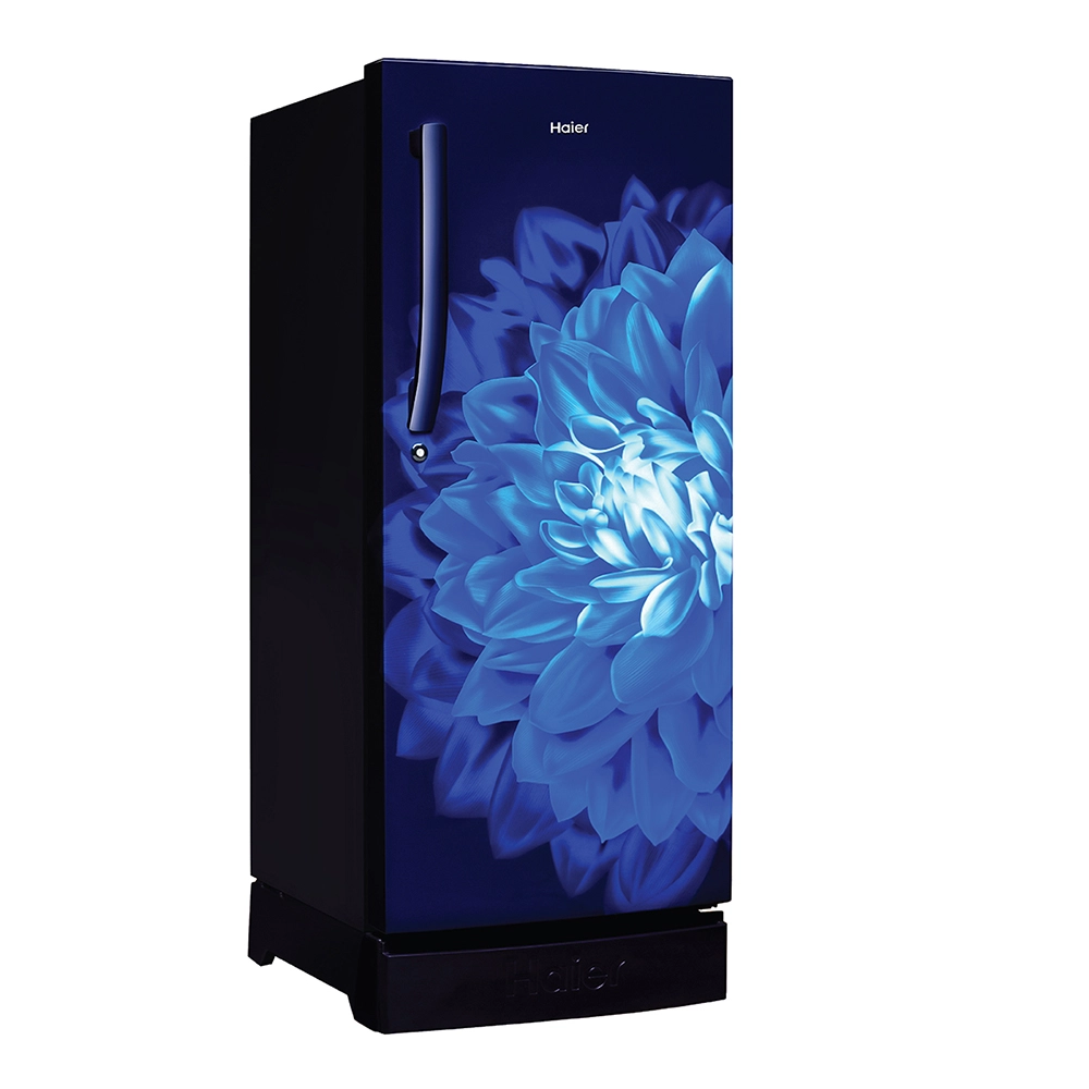 Haier 190L 5 Star Direct Cool Single Door Refrigerator with Toughened Glass Shelf - HRD-2105PMD-P